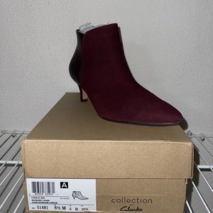 CLARKS DRESS SHOES/HEELS LINVALE SEA
